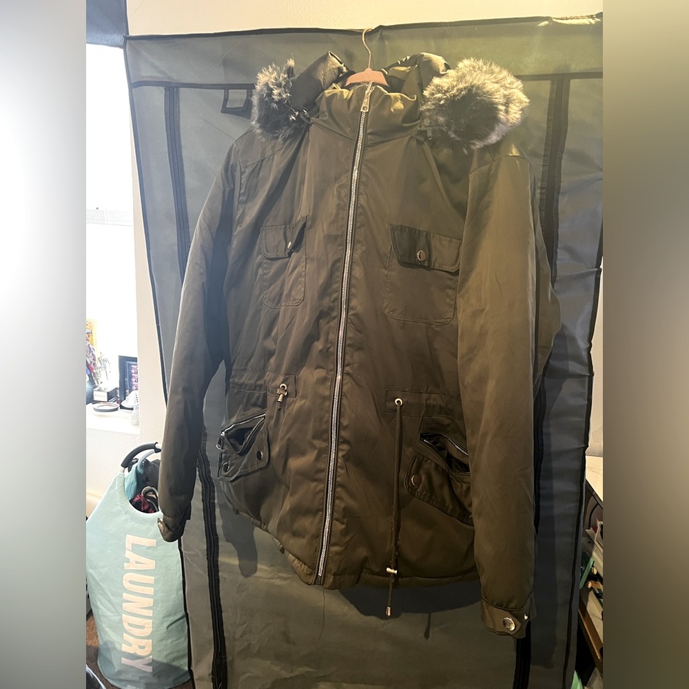 Reversible winter coat!